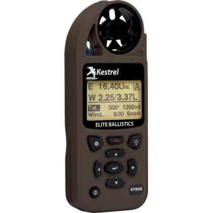 KESTREL 5700X WEZ W/ APPLIED BALLISTICS FLAT DARK EARTH KESTREL 5700X WEZ W/ APPLIED BALLISTICS FLAT DARK EARTH