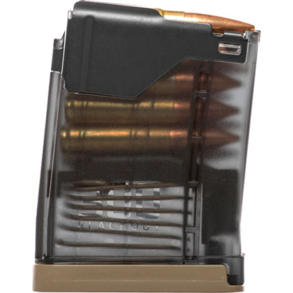LANCER MAGAZINE L5AWM AR-15 300BLK 10RD TRANSLUCENT SMOKE LANCER MAGAZINE L5AWM AR-15 300BLK 10RD TRANSLUCENT SMOKE