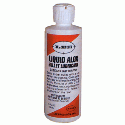 Lee Liquid Alox Bullet Lube - 4 Oz.