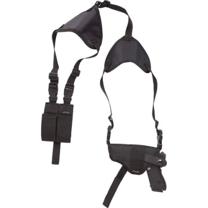Bulldog Deluxe Hztl-shoulder - Holster Rh-lh 3.5-5\