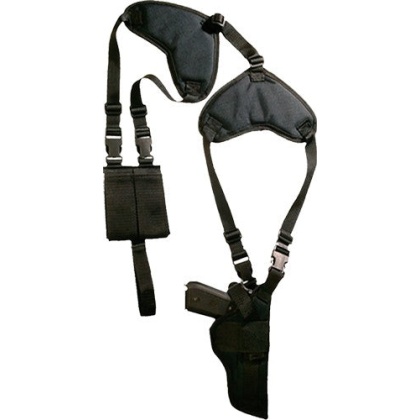 Bulldog Deluxe Vert-shoulder - Hlstr Rh-lh S&w K-l-n 5-6\