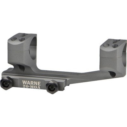 Warne X-skel Mount 30mm 20moa - Picatinny Tactical Gray