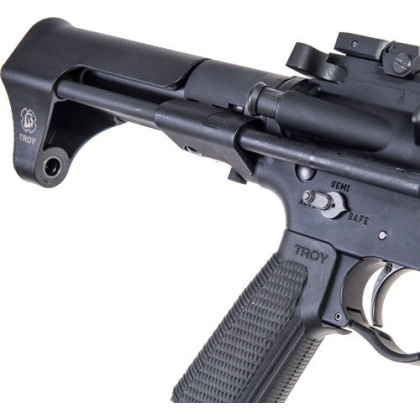 Troy Stock Socc 5.56 Blk - Airborne Stock Black