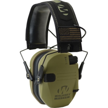 Walkers Muff Electronic Razor - Slim Patriot 23db Od Green