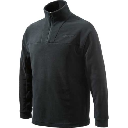 Beretta Jacket Fleece 1-2 Zip - Large Black