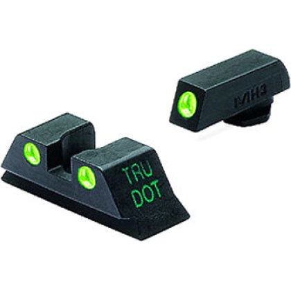 Meprolight Night Sight Fixed - Set Green-green Most Glocks