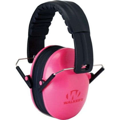 Walkers Muff Hearing - Protection Childrens 23db Pink