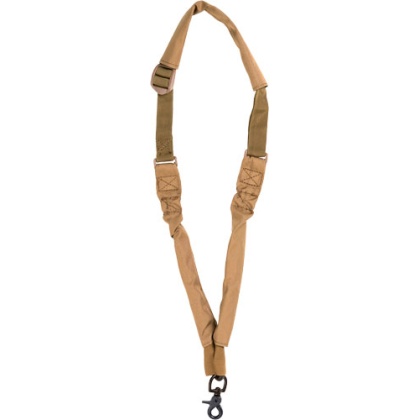 Bulldog Bungee Tactical Sling - W- Metal Clip Tan