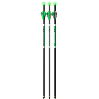 Centerpoint Xbow Arrow Cp400 - 20" W-orange Lighted Nock 3pk
