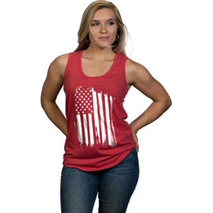 Nine Line Apparel America - Women\'s Tank Red X-large