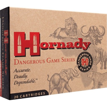 Hornady Ammo .458 Lott - 500gr. Dgs 20-pack