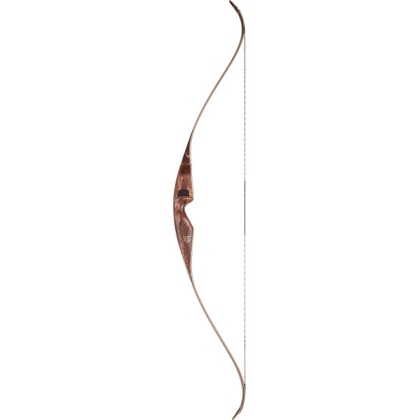 Bear Archery Traditional Bow - Grizzly Rh 50# Brown Maple