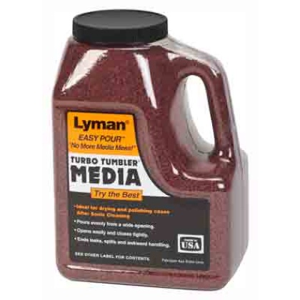 Lyman Turbo Polishing Media - Treated Walnut Shells 3-lbs.