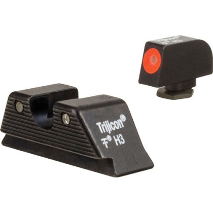 Trijicon Night Sight Set Hd - Orange Outline Glock 17mos