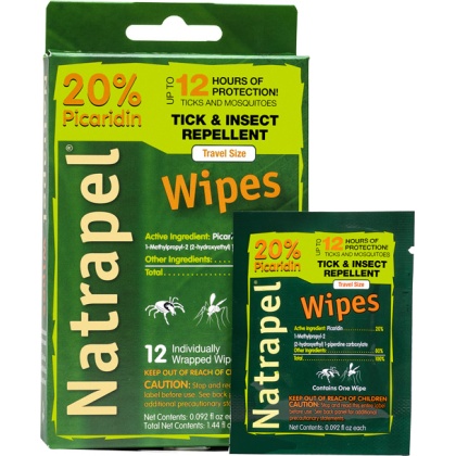 ARB NATRAPEL PICARIDIN WIPES 12 WIPES PER BOX