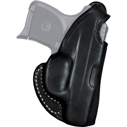 DESANTIS MAVERICK HOLSTER RH OWB LEATHER RUGER LCP BLACK