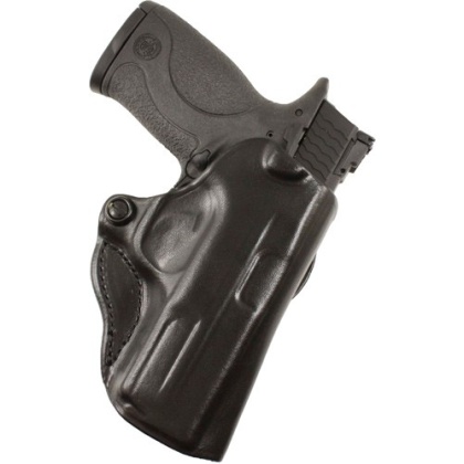 DESANTIS MINI SCABBARD HOLSTER RH OWB LEATHER GLK 172231 BL