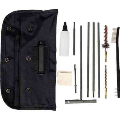 TAC SHIELD CLEANING KIT AR15/M16 GI FIELD BLACK POUCH