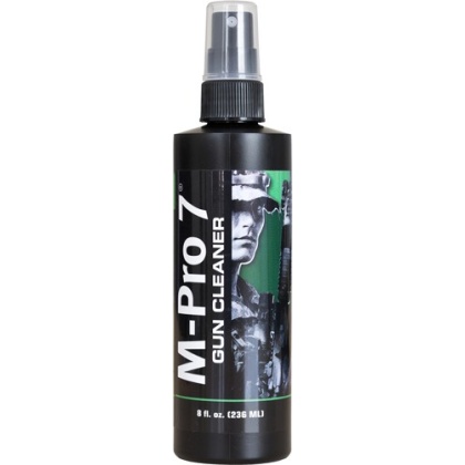 HOPPES M-PRO 7 GUN CLEANER 8OZ. PUMP SPRAY BOTTLE