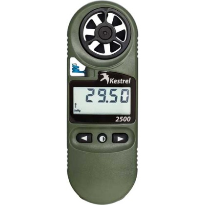 KESTREL 2500NV WEATHER METER DIGITAL ALTIMETER OD GREEN