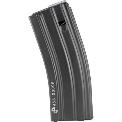 CPD MAGAZINE AR15 458 SOCOM 10RD BLACKENED S/S