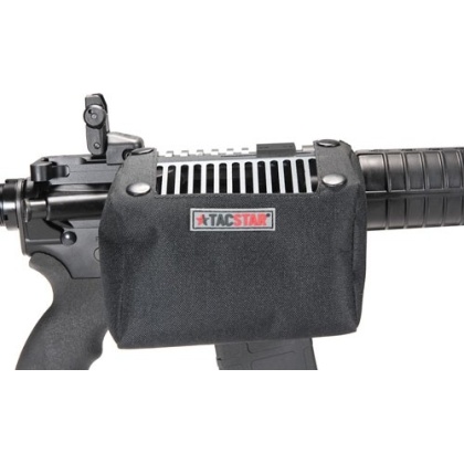 TACSTAR AR BRASS CATCHER WITH PICATINNY RAIL MOUNT BLACK