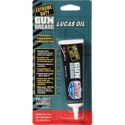 LUCAS OIL 1 OZ TUBE EXTREME DUTY GUN GREESE