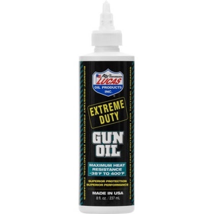 LUCAS OIL 8 OZ EXTREME DUTY GUN OIL LIQUID