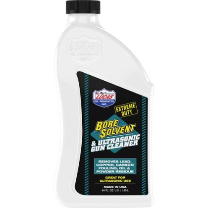 LUCAS OIL 64 OZ EXTREME DUTY BORE SOLVENT & ULTRASONIC CLNR