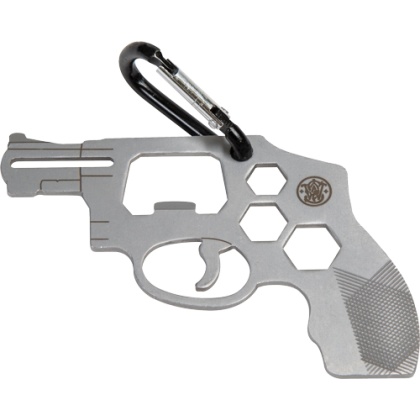 S&W REVOLVER NOVELTY MULTI-TOOL S/S 7 TOOLS