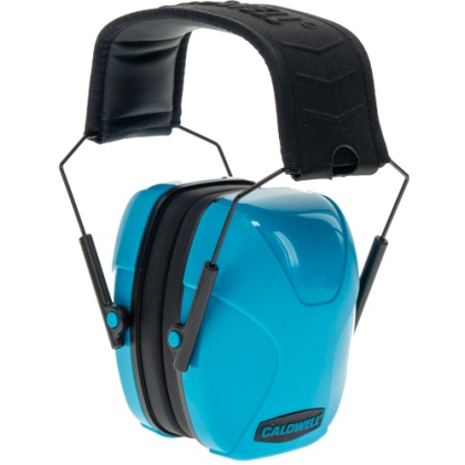 CALDWELL YOUTH PASSIVE EARMUFF NEON BLUE