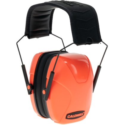 CALDWELL YOUTH PASSIVE EARMUFF HOT CORAL