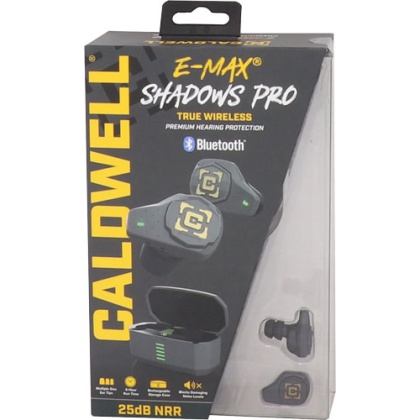 CALDWELL E-MAX SHADOW PRO ELECTRONIC EARPLUGS BLUETOOTH