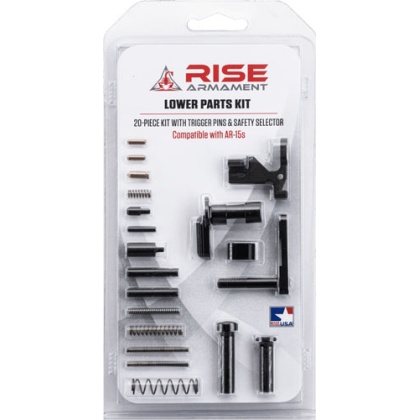 RISE LOWER PARTS KIT AR-15 MINUS TRIGGER