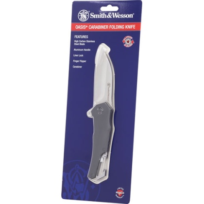 S&W KNIFE OASIS CARABINER FOLDER 3\