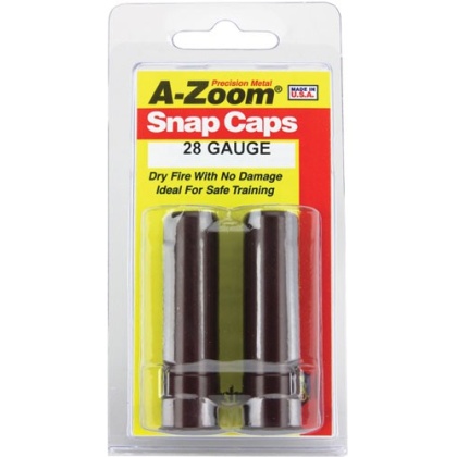 A-ZOOM METAL SNAP CAP 28GA. 2-PACK