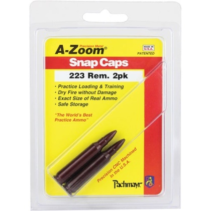 A-ZOOM METAL SNAP CAP .223 REMINGTON 2-PACK