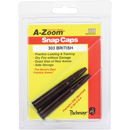 A-ZOOM METAL SNAP CAP .303 BRITISH 2-PACK