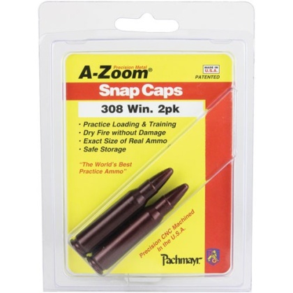 A-ZOOM METAL SNAP CAP .308 WINCHESTER 2-PACK