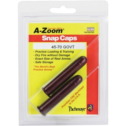 A-ZOOM METAL SNAP CAP .45-70 2-PACK