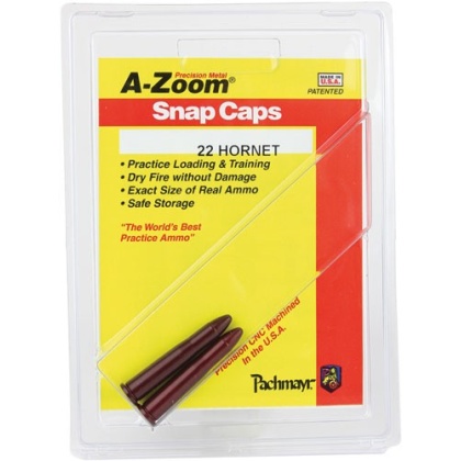 A-ZOOM METAL SNAP CAP .22 HORNET 2-PACK