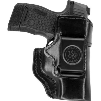 DESANTIS INSIDE HEAT HOLSTR RH IWB LEATHER SIG P365 BLACK