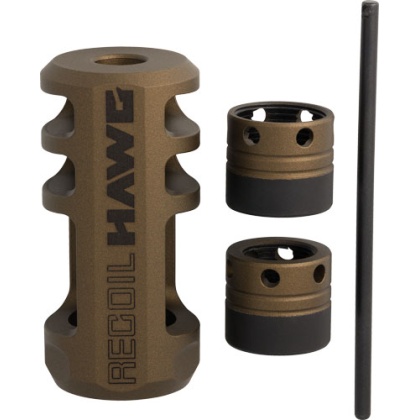 BROWNING RECOIL HAWG MUZZLE BRAKE BRONZE COLLARS & TOOL