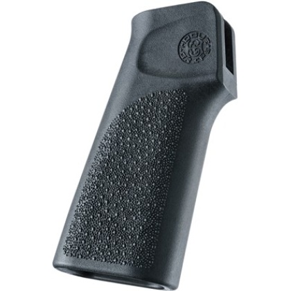 HOGUE AR15 15 DEGREE VERTICAL GRIP NO FINGER GROOVES BLK