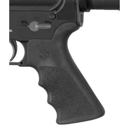 HOGUE AR-15 BEAVERTAIL GRIP W/FINGER GROOVES BLACK