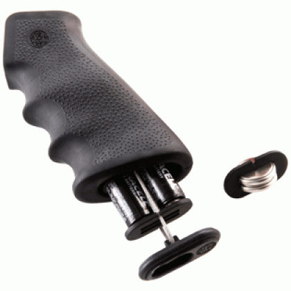 HOGUE AR-15 RUBBER GRIP HANDLE BLACK WITH STORAGE KIT