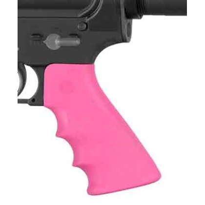 HOGUE AR-15 RUBBER GRIP HANDLE PINK