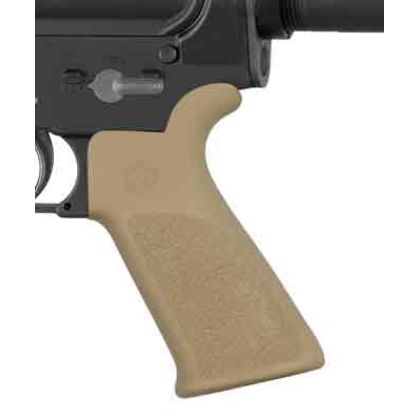 HOGUE AR-15 BEAVERTAIL GRIP NO FINGER GROOVES FDE