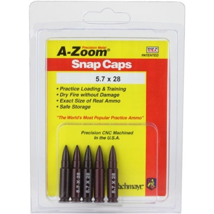 A-ZOOM METAL SNAP CAP 5.7X28MM 5-PACK