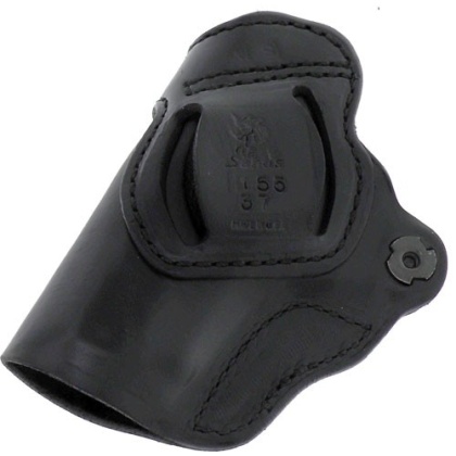 DESANTIS CRISS-CROSS HOLSTER OWB RH LEATHER RUGER LCPII BLK